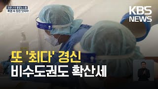 [14일 0시 기준] 코로나19 확진 1,615명으로 ‘최다 경신’…서울 633명·경기 453명 / KBS 2021.07.14.