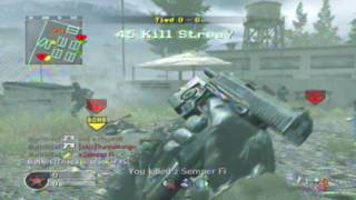 Call of Duty 4 - BuNNiiEzZ - First CoD4 Nuke?!?!? 56 kill streak! amazing footage