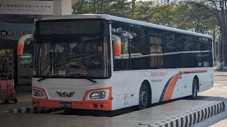 嘉義客運 7212路高鐵快捷BRT 馨盛HINO六期低底盤 KKA-7218(2023年出廠)