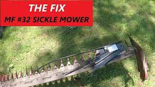 The Fix - MF 32 Sickle Bar Mower - Ready to Cut Hay