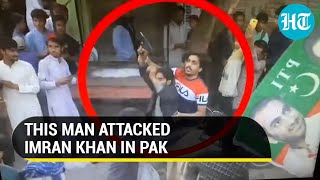 Imran Khan's attacker caught on camera; Two gunmen attack ex-Pak PM's march, one killed