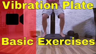 "BASIC"  (Whole Body) Vibration Machines LEG Workout - Vibration Plate Exercises.
