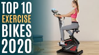 Top 10: Best Upright Exercise Bikes for 2020 / Indoor Cycling Bike/ Folding Bike / Spin Bike