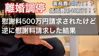 【離婚】調停で慰謝料500万円請求された結果【バツイチ】