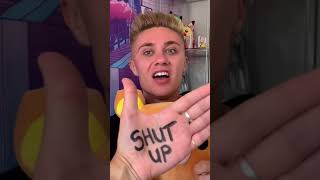 Telling My Boyfriend To SHUT UP! 😈 His reaction! 😂 #shorts #funnycouple #prank