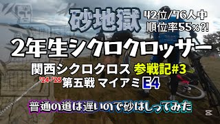 【シクロクロス】関西シクロ第五戦戦マイアミ'24-'25 ２年生シクロクロッサー参戦記#3