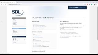 Setup SDL1.2 in Code::Blocks on Windows 10