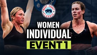 Women’s Individual Event 1 — 2024 North America West Semifinal
