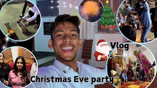 Christmas EVE party full enjoy 🥳 @Aj_vlogs2410