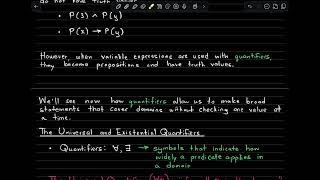 Discrete Math: Lecture 4 - Predicate Logic I
