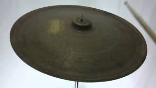 *SOLD* UFIP Vintage Experience Natural China Cymbal 20\