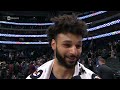 jamal murray reacts to 45 point game vs. the mavericks 👀 nba on espn