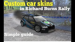 How to add custom car skins to RBR | Tutorial