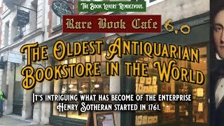 RARE BOOK CAFE (S6 E33): The Oldest Antiquarian Bookstore in the World