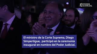 Ministro de la Corte Suprema Simpertigue participa en ceremonia inaugural de Teletón