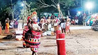 ഭഗവതി തിറ    കുന്നത്ത് പരദേവത ക്ഷേത്രം ചെത്തുകടവ്