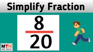 How to simplify the fraction 8/20 || 8/20 Simplified
