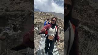 Windy Mustang Blowed us away | Kagbeni | Nepal | Mustang | Suspension Bridge