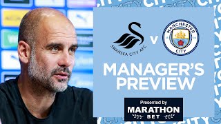PEP'S PRESS CONFERENCE | SWANSEA V MAN CITY | FA CUP