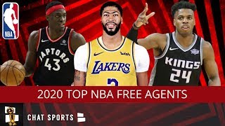 Top 20 NBA Free Agents In 2020