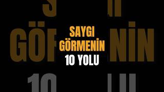 SAYGI GÖRMENİN 10 YOLU #stoacılık #felsefe #stoa #keşfet #motivasyon #tarih #içselstoizm #stoicism