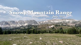 Snowy Mountain Range - Summer 2021