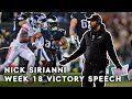 NFC East Champs VICTORY SPEECH With Nick Sirianni and Jeffrey Lurie | Number 1 Seed