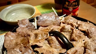 LODGE キャンプオーヴンの蓋 de シンプル焼肉うちごはん