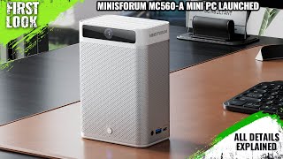 Minisforum MC560-A Mini PC Launched With 2.5K@30Hz Built-in Camera - Explained All Spec, Features