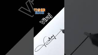 viraj name signature #comment your name #shorts #viral #trending #subscribe