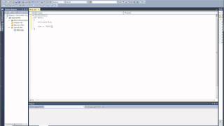 C++ tutorial microsoft visual basic episode 3. Hello world code
