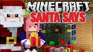 Santa Says Christmas Minecraft Minigame