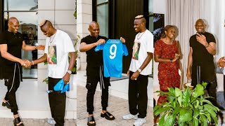 Billionaire Tony Elumelu Host Most Expensive Striker Victor Osimhen At His Mansion