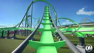 Python - Custom B&M Standup Coaster - Planet Coaster POV