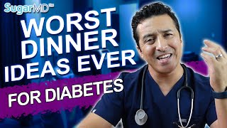 4 Dinners Any Diabetic Must STOP Eating At All Cost! Spanish Subtitles