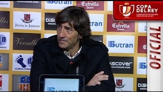 Rueda de Prensa de Patxi Salinas tras UE Sant Andreu (0-4) Atlético de Madrid - HD