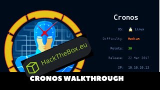 HackTheBox - Cronos | Noob To OSCP Episode #12