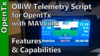 Telemetry Script for OpenTx with MAVLink: Features and Capabilities