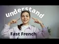 Understand fast French pronunciation with Zaz - Je veux