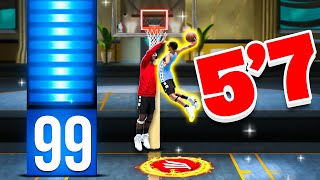 5'7 SLASHER with 99 DRIVING DUNK is BREAKING NBA 2K23..