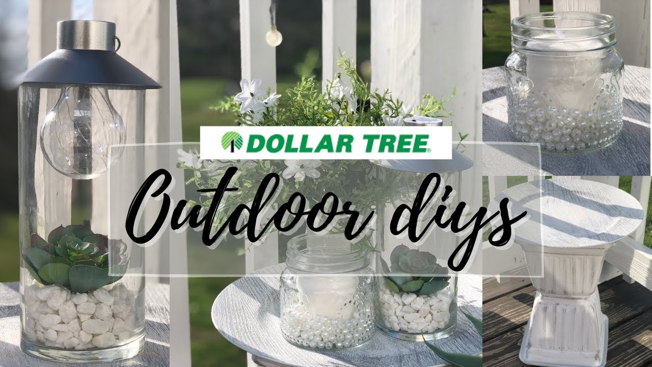 Dollar Tree Outdoor Diys Youtube