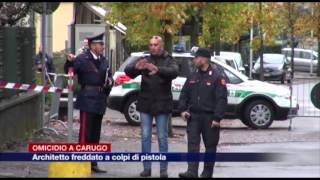 Etg - Omicidio a Carugo: architetto freddato a colpi di pistola