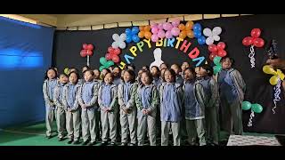 WHAT A MELODIOUS VOICE😍🎼||HAPPY BIRTHDAY|| SONG BY ST. JUDE'S STUDENTS||NYAPIN