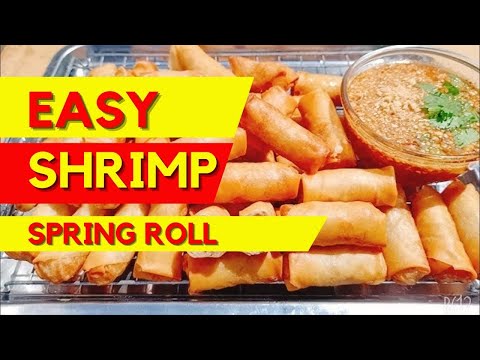 Easy Shrimp Spring Rolls Recipe - Delicious and Crispy!