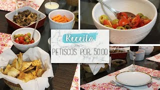 #Desafio: Ideias de petiscos com até R$50,00! | Unique Home