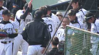 2013 11/23 阪神ファン感 今成選手モノマネ 関本選手