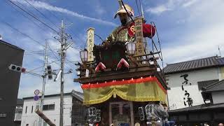 令和4年 佐原の大祭 夏祭り 最終日 ⑦ 上仲町 東関戸連中 のの字廻し