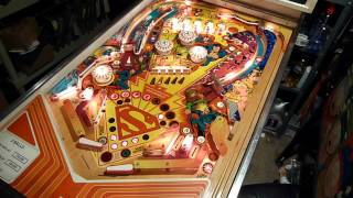 1978 ATARI Superman restored (Dr. Dave's Pinball Restorations)