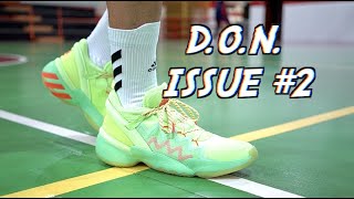 adidas D.O.N. ISSUE #2 米切尔2 实战测评+打分——疲软阿迪难得的性能款 Performance Review