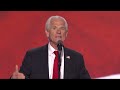 peter navarro speaks at the rnc hours after being released from a florida prison